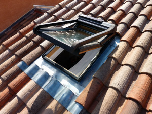 Abergement de Velux Zinc